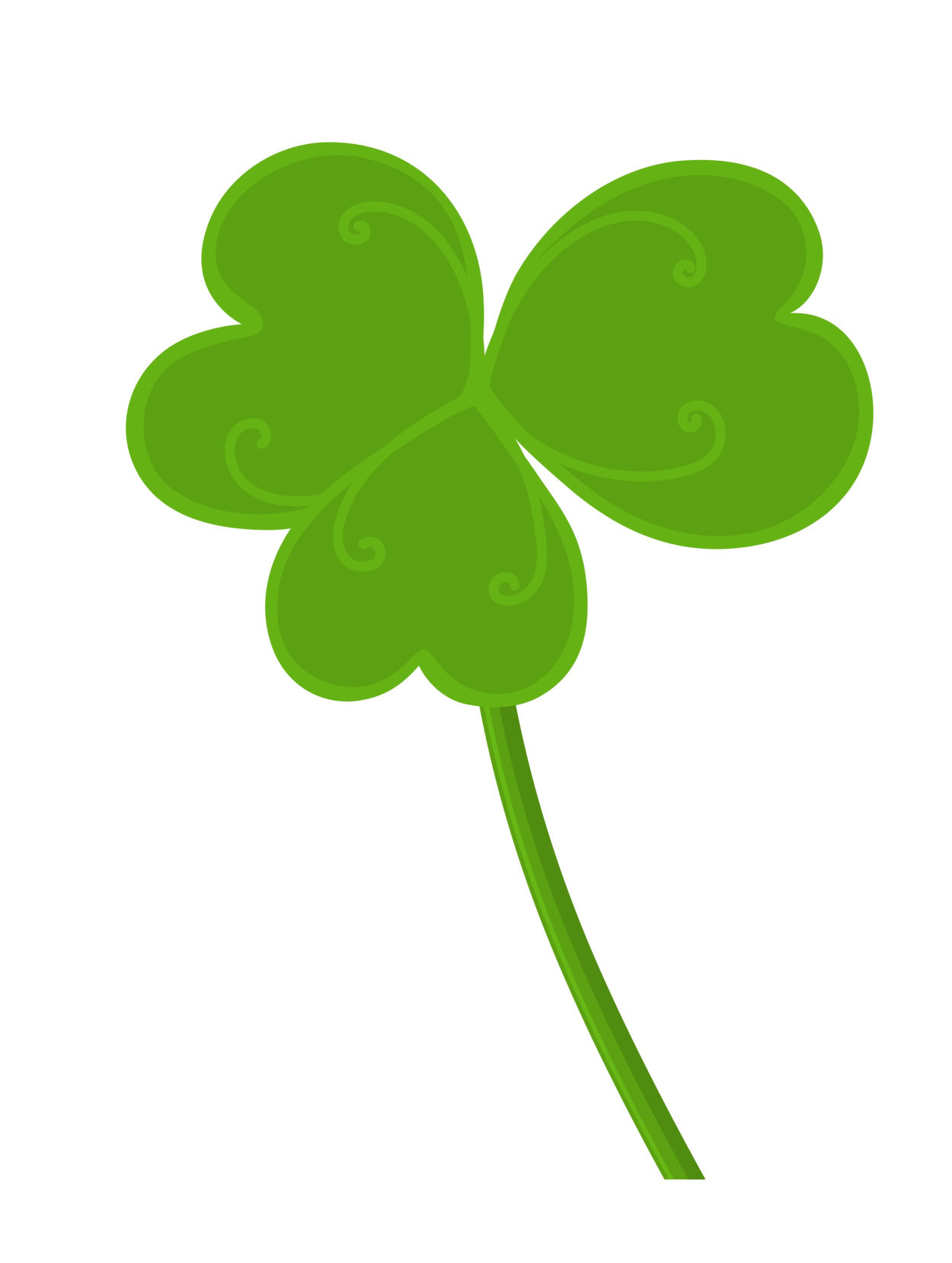 St. Patrick’s Day shamrock.